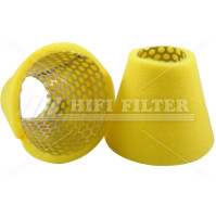 Air Filter For YANMAR MARINE 128270-12540 - Internal Dia. 98 / 62 mm - SA12382 - HIFI FILTER